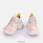 Pastel Multicolour Buffalo Trail Sneakers Low vegan |Sneakers F06ZHH10 - Image 4