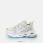 Pastel Multicolour Buffalo Triplet Hollow Sneakers Low vegan |Sneakers F06ZHH127 - Image 2