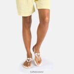 Pastel Pink Buffalo Capri Vacay sandal vegan |Sandals F06ZHH176 - Image 2