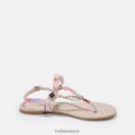 Pastel Pink Buffalo Capri Vacay sandal vegan |Sandals F06ZHH176 - Image 7