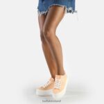 Peach Buffalo Paired Sneakers Low vegan |Sneakers F06ZHH118 - Image 2