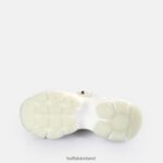 Pearl White Buffalo Binary Charm Sneakers Low vegan |Sneakers F06ZHH817 - Image 6