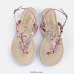 Pink Buffalo Capri Sparkling Butterfly Sandals vegan |Sandals F06ZHH386 - Image 2