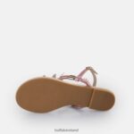 Pink Buffalo Capri Sparkling Butterfly Sandals vegan |Sandals F06ZHH386 - Image 6