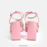 Pink Buffalo Cherry Cage Heeled Sandals vegan |Sandals F06ZHH312 - Image 5