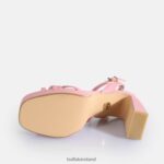 Pink Buffalo Cherry Cage Heeled Sandals vegan |Sandals F06ZHH312 - Image 7