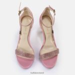 Pink Metallic Buffalo Monroe 2 Heeled Sandals vegan |Sandals F06ZHH231 - Image 6