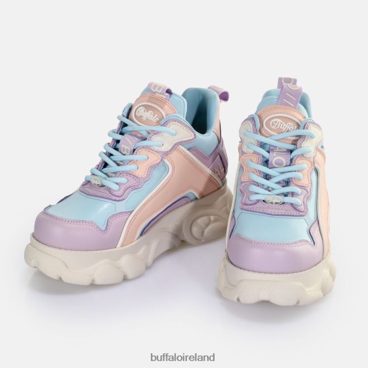 Purple/Light Blue Buffalo CLD Chai Sneaker Low vegan |Sneakers F06ZHH66 - Image 4