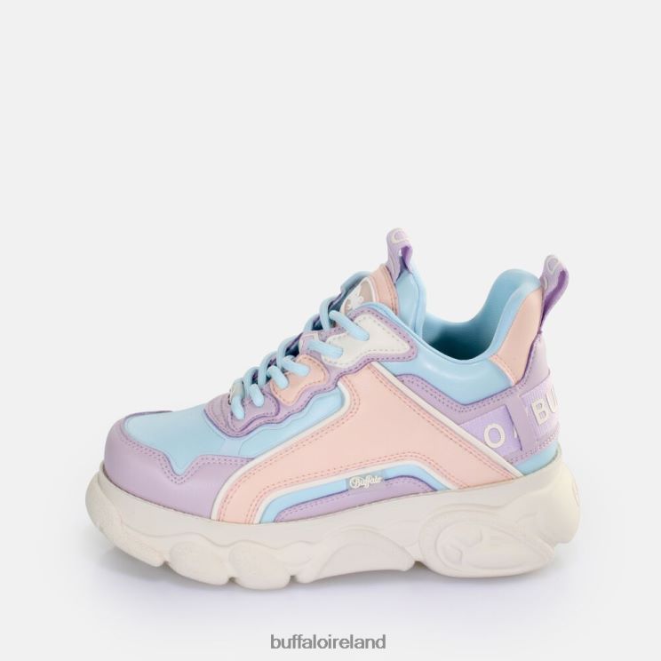 purple_light_blue_buffalo_cld_chai_sneaker_low_vegan_sneakers_f06zhh66.jpg Purple/Light Blue Buffalo CLD Chai Sneaker Low vegan |Sneakers F06ZHH66 - Image 1