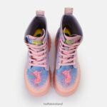 Purple Love Buffalo Aspha Lace Up Hi Ankle Boot vegan |Boots F06ZHH437 - Image 6