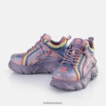 Purple Love Buffalo CLD Corin Graffiti Sneakers Low vegan |Sneakers F06ZHH139 - Image 4
