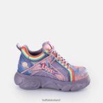 Purple Love Buffalo CLD Corin Graffiti Sneakers Low vegan |Sneakers F06ZHH139 - Image 6