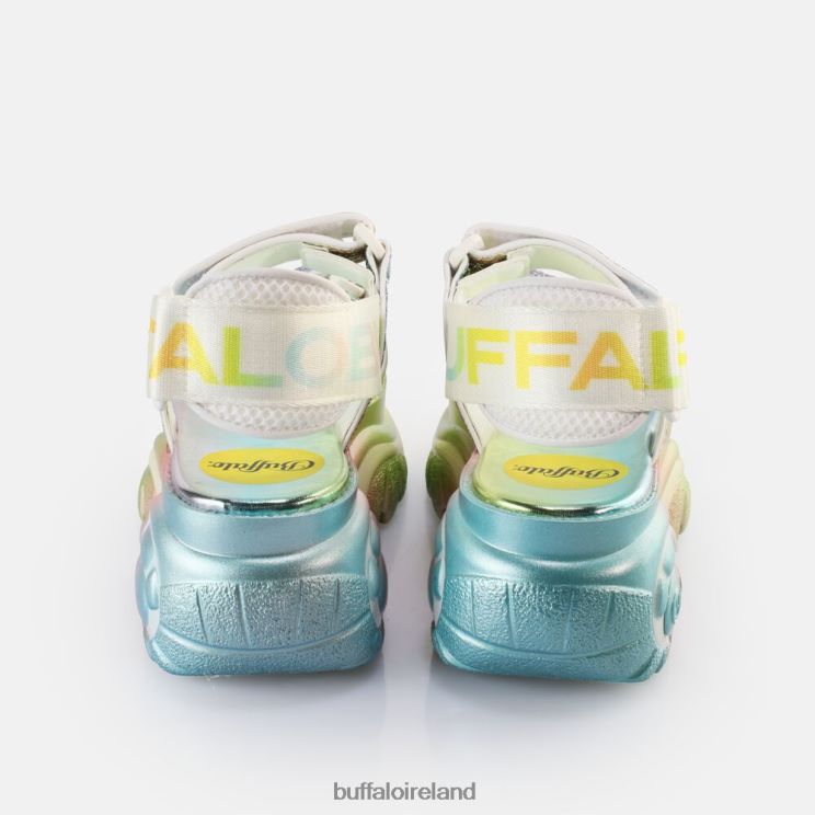 Rainbow Buffalo Classic TS SND Platform Sandals vegan |Sandals F06ZHH645 - Image 4