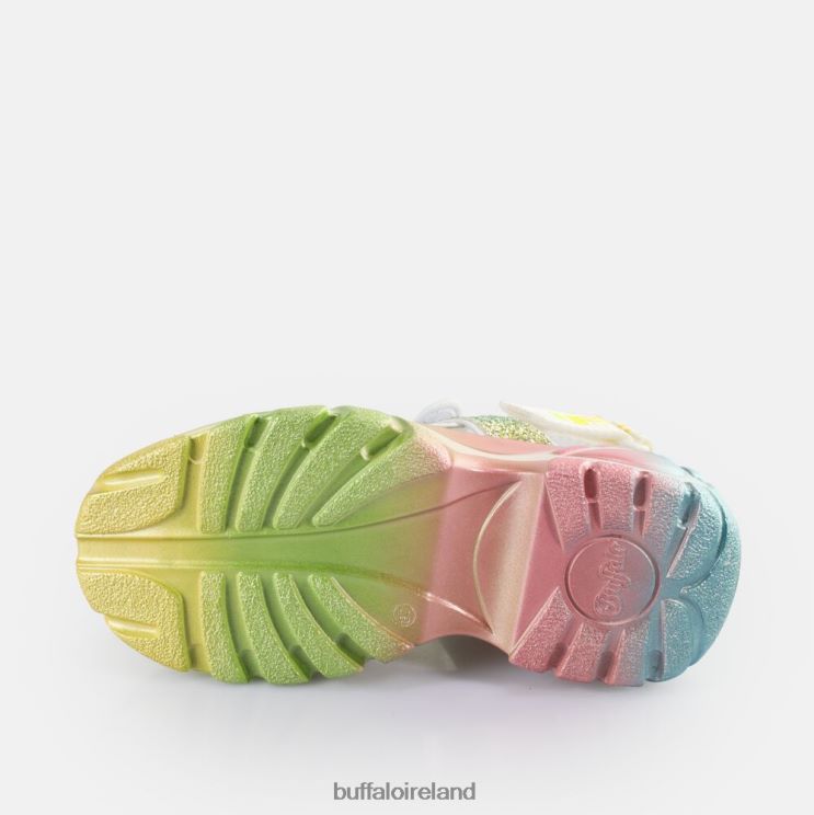 Rainbow Buffalo Classic TS SND Platform Sandals vegan |Sandals F06ZHH645 - Image 6