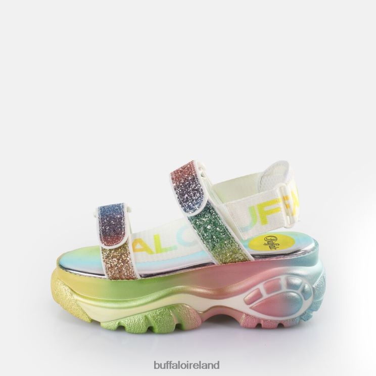 Rainbow Buffalo Classic TS SND Platform Sandals vegan |Sandals F06ZHH645 - Image 1
