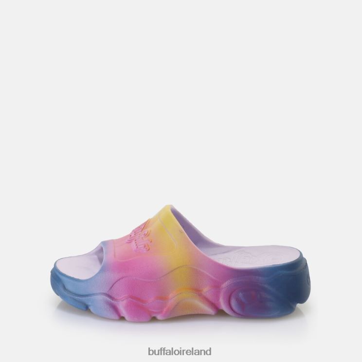 rainbow_buffalo_cld_slide_platform_slide_vegan_slides_f06zhh332.jpg Rainbow Buffalo CLD Slide Platform Slide vegan |Slides F06ZHH332 - Image 1