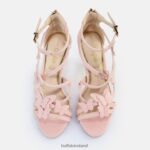 Rose Buffalo Miranda Butterfly Heeled Sandals vegan |Sandals F06ZHH416 - Image 3