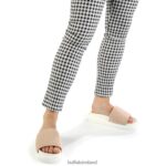 Rose Buffalo Rey platform sandal vegan nubuck |Slides F06ZHH844