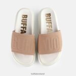 Rose Buffalo Rey platform sandal vegan nubuck |Slides F06ZHH844 - Image 3