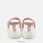 Rose Buffalo Rey platform sandal vegan nubuck |Slides F06ZHH844 - Image 5