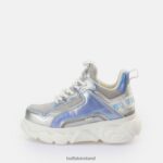 Silver/Blue Buffalo CLD Chai Sneaker Low vegan |Sneakers F06ZHH767
