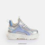 Silver/Blue Buffalo CLD Chai Sneaker Low vegan |Sneakers F06ZHH767 - Image 5