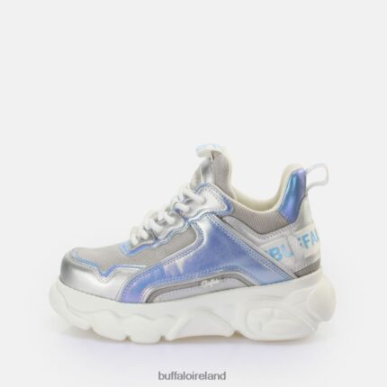 Silver/Blue Buffalo CLD Chai Sneaker Low vegan |Sneakers F06ZHH767