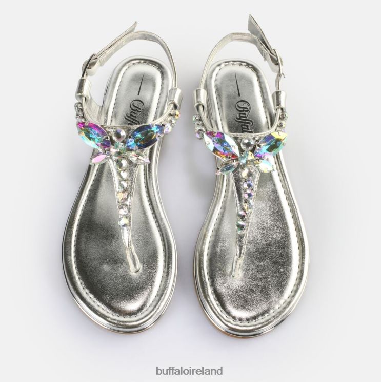 silver_buffalo_capri_dragonfly_sandals_vegan_sandals_f06zhh195.jpg Silver Buffalo Capri Dragonfly Sandals vegan |Sandals F06ZHH195 - Image 1