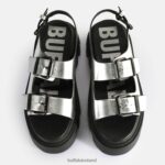 Silver Buffalo Flora On Platform Sandals vegan |Sandals F06ZHH108 - Image 3