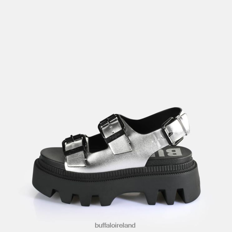 silver_buffalo_flora_on_platform_sandals_vegan_sandals_f06zhh108.jpg Silver Buffalo Flora On Platform Sandals vegan |Sandals F06ZHH108 - Image 1