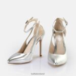 Silver Buffalo Juliet Sling Pump Pump vegan |Heels F06ZHH813 - Image 4