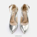Silver Buffalo Juliet Sling Pump Pump vegan |Heels F06ZHH813 - Image 7