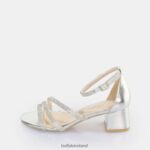 Silver Buffalo Lilly Glam heeled sandal vegan |Sandals F06ZHH25