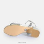 Silver Buffalo Lilly Ice Heeled Sandals vegan |Sandals F06ZHH503 - Image 7