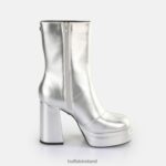 Silver Buffalo May Zip Boot Mid Ankle Boot vegan |Boots F06ZHH532 - Image 6