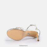 Silver Buffalo Melissa 2 heeled sandal vegan |Sandals F06ZHH214 - Image 6
