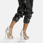 Silver Buffalo Serena Bow High-Heeled Sandal vegan |Sandals F06ZHH286 - Image 2