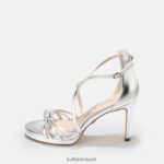 Silver Buffalo Serena Bow High-Heeled Sandal vegan |Sandals F06ZHH286