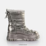 Silver/Grey Buffalo Aspha Blizzard Warm Boot vegan |Boots F06ZHH475 - Image 5