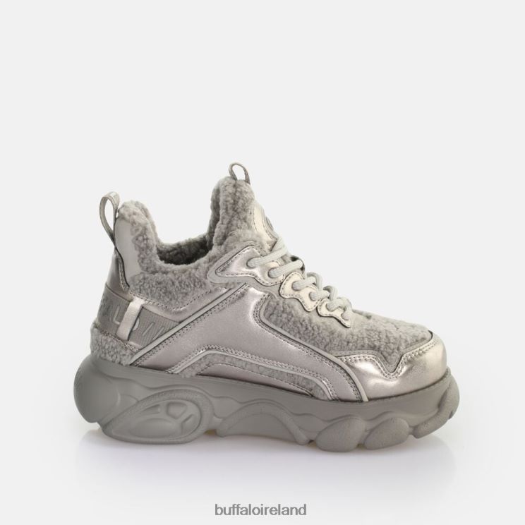 Silver/Grey Buffalo CLD Chai Warm Sneaker Low vegan |Sneakers F06ZHH809 - Image 5