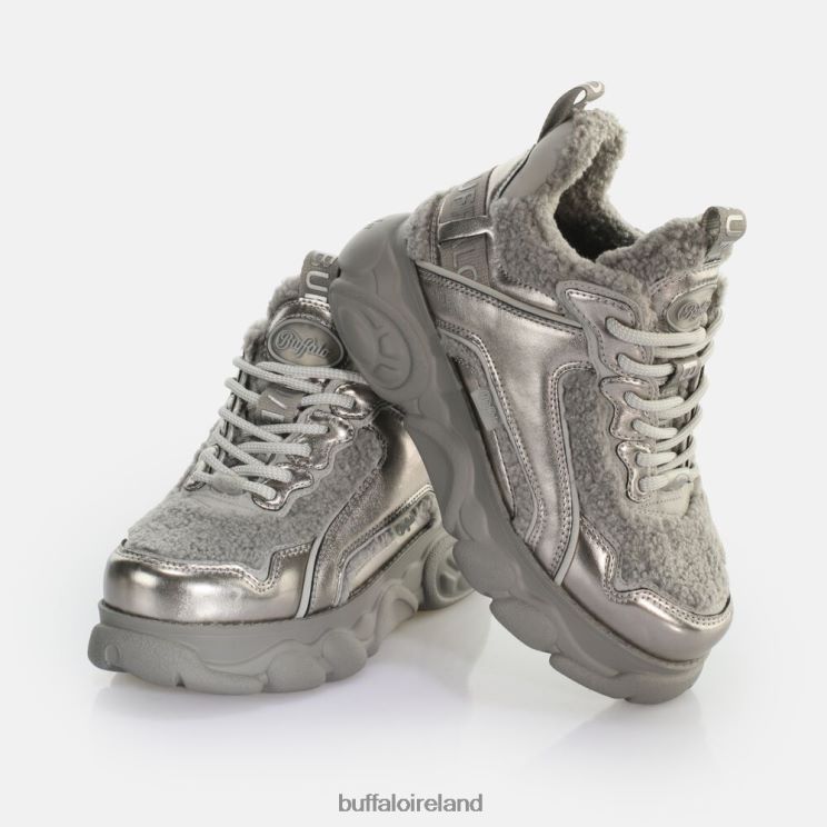 Silver/Grey Buffalo CLD Chai Warm Sneaker Low vegan |Sneakers F06ZHH809 - Image 1