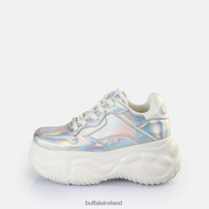Silver Holo Buffalo Blader One Sneakers Low vegan |Sneakers F06ZHH599
