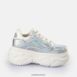 Silver Holo Buffalo Blader One Sneakers Low vegan |Sneakers F06ZHH599 - Image 6