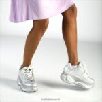 Silver Holo Buffalo Classic Sneakers Low vegan |Sneakers F06ZHH260 - Image 2
