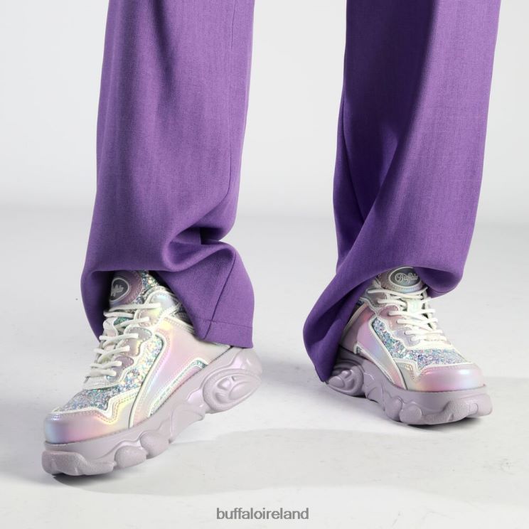 silver_purple_buffalo_cld_chai_sneaker_low_vegan_sneakers_f06zhh65.jpg Silver/Purple Buffalo CLD Chai Sneaker Low vegan |Sneakers F06ZHH65 - Image 1