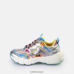Silver/Purple Buffalo CLD Run Jog Sneakers Low vegan |Sneakers F06ZHH238 - Image 2