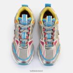 Silver/Purple Buffalo CLD Run Jog Sneakers Low vegan |Sneakers F06ZHH238 - Image 3