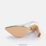 Snake Silver Buffalo Jolie Pump vegan |Heels F06ZHH185 - Image 4