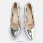 Snake Silver Buffalo Jolie Pump vegan |Heels F06ZHH185 - Image 6