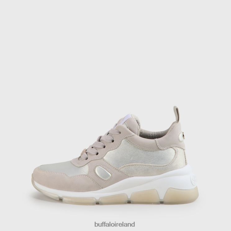 taupe_buffalo_batter_soft_vegan_sneakers_sneakers_f06zhh865.jpg Taupe Buffalo Batter Soft vegan sneakers |Sneakers F06ZHH865 - Image 1